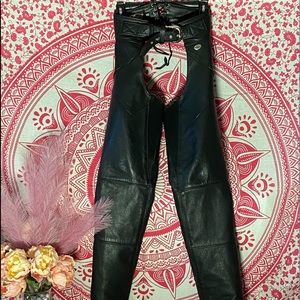 Women’s Harley Davidson Leather Chaps